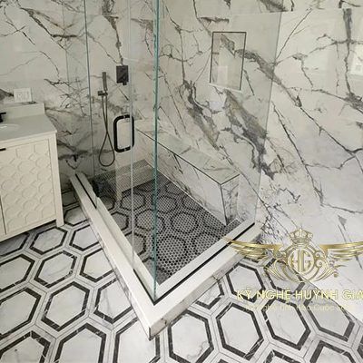 Gia công CNC nền gạch WC tinh tế